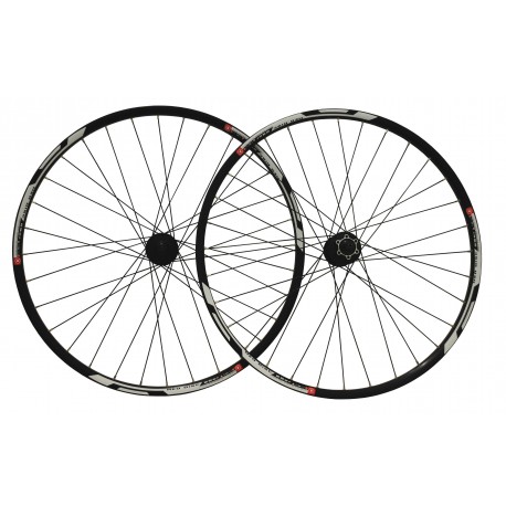 PAR RUEDAS NEO DISC 29er 6 AGUJEROS NEGRO