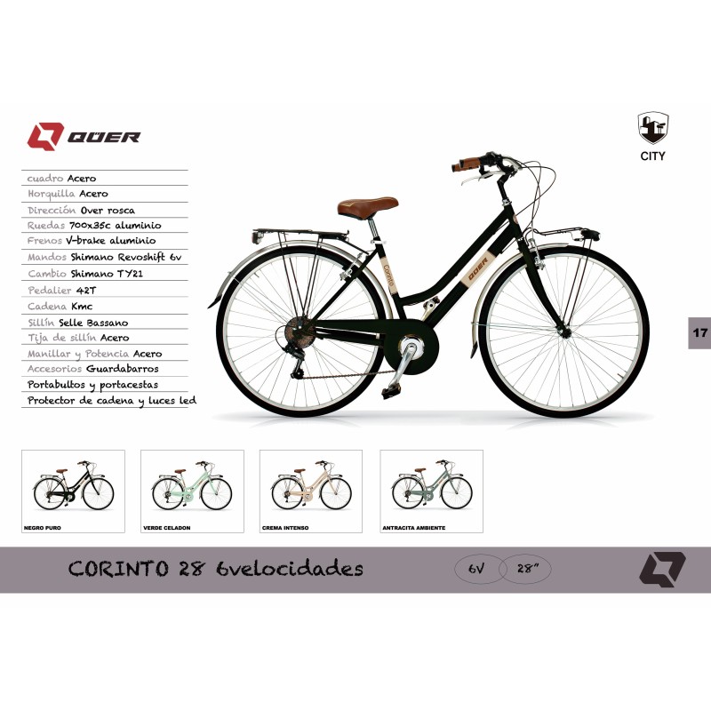 CORINTO 28" 6 velocidades