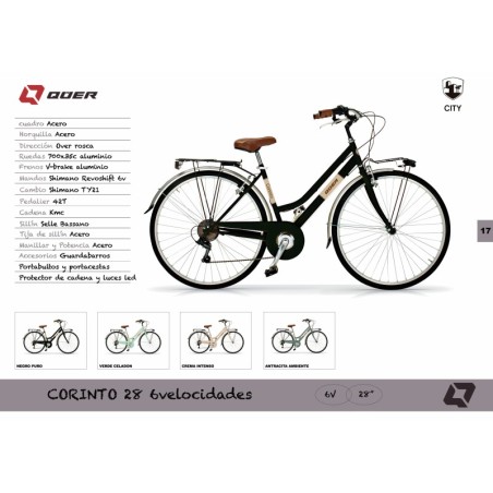 CORINTO 28" 6 velocidades