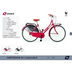 AMSTERDAM 26" 1 velocidad