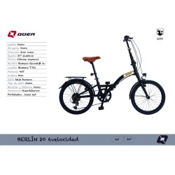 BERLIN PLEGABLE 20" 6V