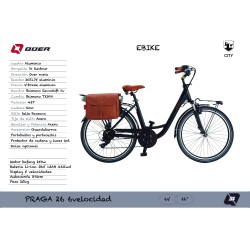 EBIKE PRAGA 26" 6V