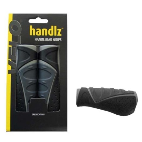 PAR DE PUÑOS VELO GEL VLG-709AD3 NEGRO/GRIS