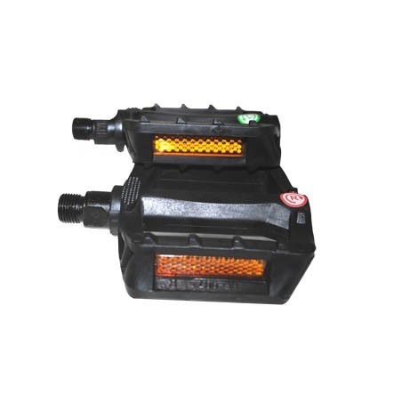 PAR PEDALES PLÁSTICO NEGRO HF-987