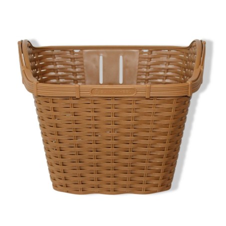 CESTA PLÁSTICO MARRÓN