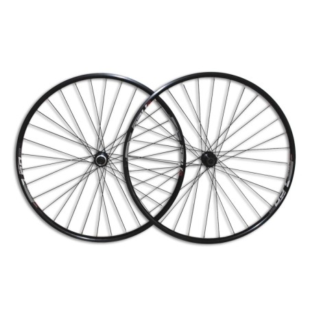 PAR DE RUEDAS 39'' 32F NEGRA. SHIMANO