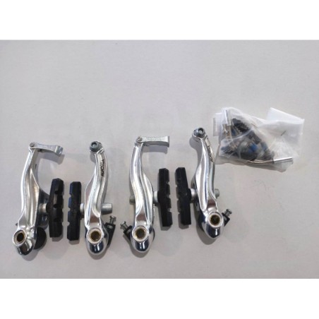 CONJUNTO FRENOS V. BRAKE AL. PULIDO S/ MANETAS