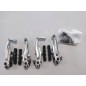 CONJUNTO FRENO V-BRAKE ALU. PULIDO SIN MANETAS INFANTIL (12,14,16,18,20)