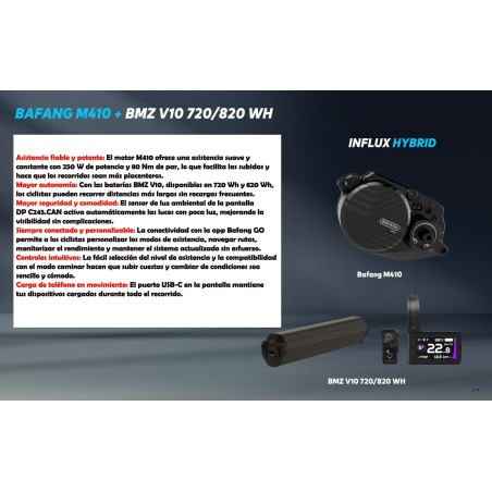 INFLUX SUV HYB 1.0 820 BAFANG