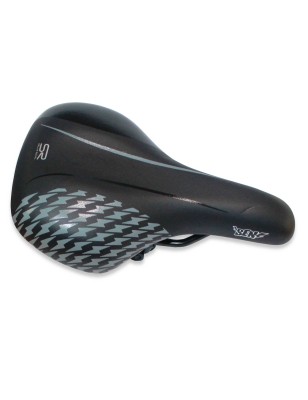 SILLÍN SELLE ROYAL BEN 1703HRN 20/16 NEGRO/PLATA