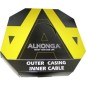 50 CABLES DE FRENO ALHONGA INOXIDABLE