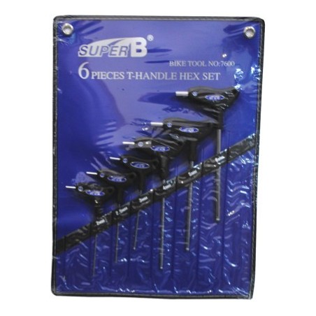 SUPER B KIT 6 LLAVESDE ALLEN 2/2. 5/3/4/5/6MM