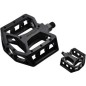 PEDALES WELLGO BMX NEGRO ROSCA FINA