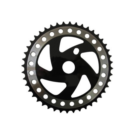 JUEGO PEDALIER NEGRO BMX