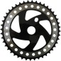 JUEGO PEDALIER NEGRO BMX