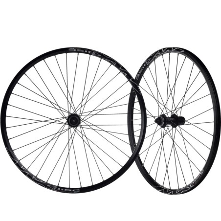 2 unidades RUEDA DELANTERA 26" MACH MX-DISC BUJE SHIMANO CENTER LOCK NEGRO