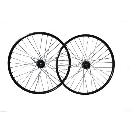 2 unidades RUEDA DEL. 26" BUJE ALU ALHONGA DISC 6 TORN (CXR26 Nº0)
